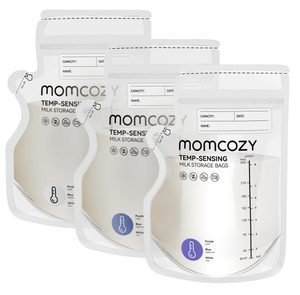 Momcozy Temp-Sensing Bags one of the best breast milk storage bags