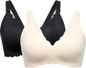 Momcozy Jelly Strip Seamless Bra one of the best nursing bras